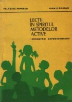 Lectii spiritul metodelor active (Cercetari