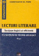 Lecturi literare notiuni teorie literara