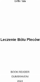 Leczenie bólu pleców