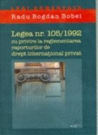 Legea 105/1992 privire reglementarea raporturilor