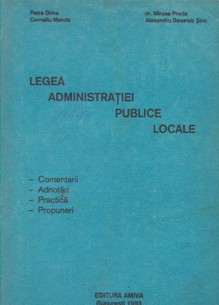 Legea administratiei publice locale