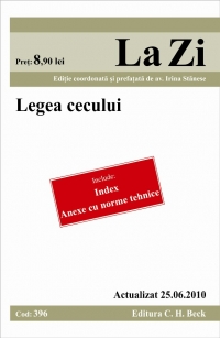 Legea cecului (actualizat la 25.06.2010). Cod 396