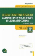 Legea contenciosului administrativ 554/2004 legislatie