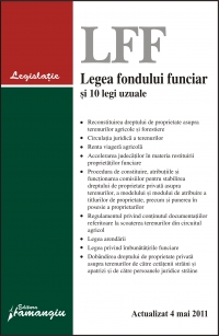 Legea fondului funciar si 10 legi uzuale - Actualizat 4 mai 2011