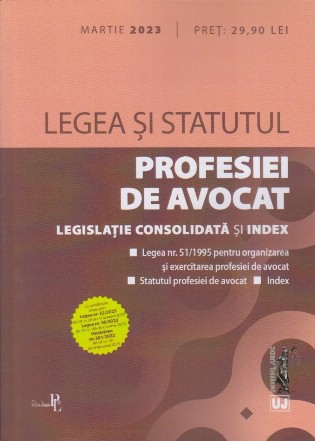 Legea şi statutul profesiei de avocat