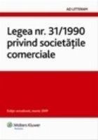 Legea 31/1990 privind societatile comerciale