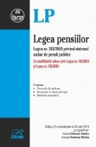 Legea pensiilor modificarile aduse prin