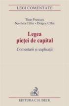 Legea pietei capital Comentarii explicatii