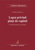 Legea privind piata de capital. Comentariu pe articole