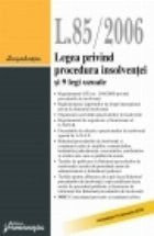 Legea privind procedura insolventei 85/2006