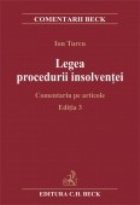 Legea procedurii insolventei Comentarii articole