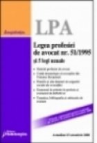 Legea profesiei avocat 51/1995 legi