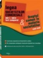 Legea Societatilor Comerciale -text comparat- 2011/2012