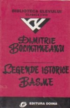 Legende istorice Basme