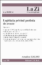 Legislaţia privind profesia avocat actualizat