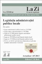 Legislatia administratiei publice locale (actualizat