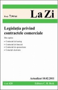 Legislatia privind contractele comerciale (actualizat la 10.02.2011). Cod 428