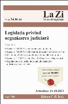 Legislatia privind organizarea judiciara Cod