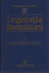 Legislatia Romania 3 1 iulie - 30 septembrie 1999