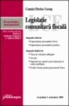 Legislatie comunitara fiscala Actualizata octombrie