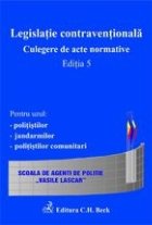 Legislatie contraventionala Culegere acte normative