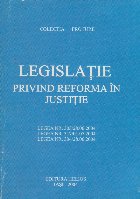 Legislatie privind reforma justitie