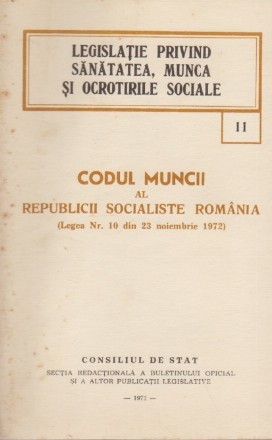 Legislatie privind santatea, munca si ocrotirile sociale