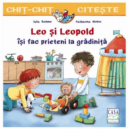 Leo şi Leopold îşi fac prieteni la grădiniţă