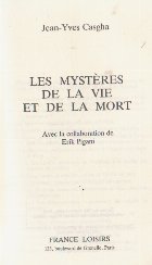 Les mystere de la vie et de la mort