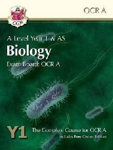 A-Level Biology for OCR A: Year 1 & AS Student Book with Onl