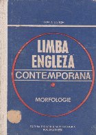 Limba engleza contemporana Morfologie