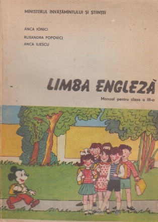 Limba Engleza. Manual pentru clasa a III-a