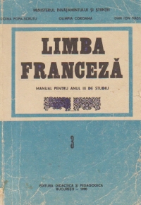 Limba franceza - Manual pentru anul III de studiu