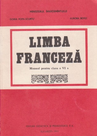 Limba franceza (manual pentru clasa a VI-a)