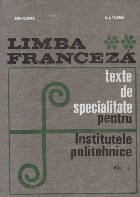 Limba franceza Texte specialitate pentru