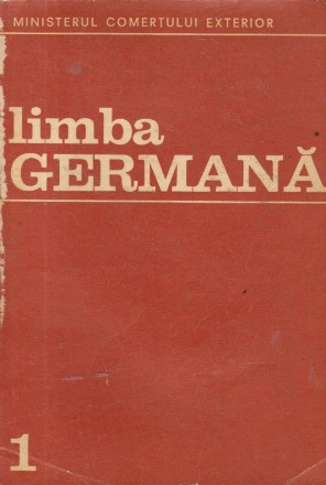 Limba Germana, Anul I