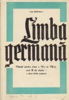 Limba germana Manual pentru clasa