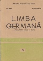 Limba germana Manual pentru anul