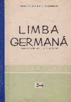 Limba germana, Manual pentru anii III si IV de studiu