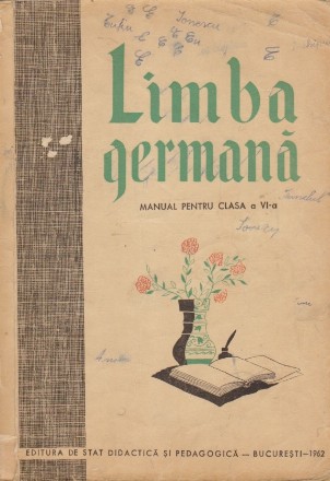 Limba Germana. Manual pentru clasa a VI-a