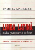 Limba latina Analize gramaticale traduceri