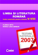 LIMBA SI LITERATURA ROMANA -  V-VIII