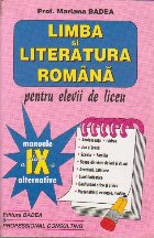 Limba literatura romana pentru elevii