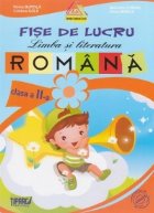 Limba literatura romana Fise lucru