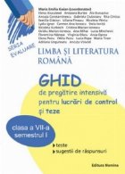 Limba literatura romana Ghid pregatire