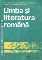 Limba literatura romana Manual pentru