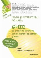 Limba literatura Romana Ghid pregatire