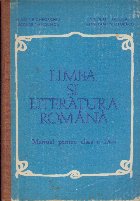 Limba Literatura Romana Manual pentru