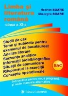 Limba literatura romana Indrumator pentru