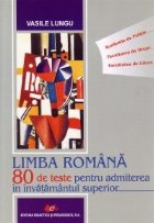 Limba Romana teste pentru admiterea